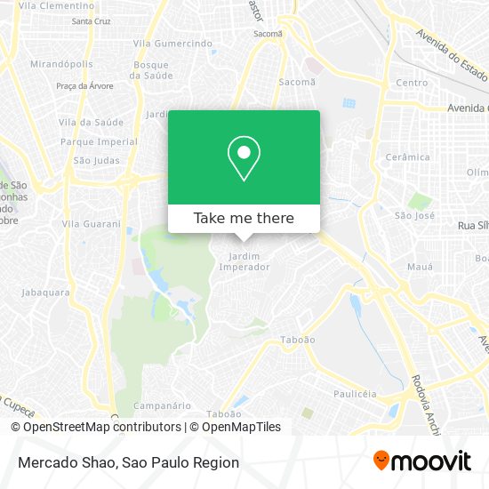 Mercado Shao map