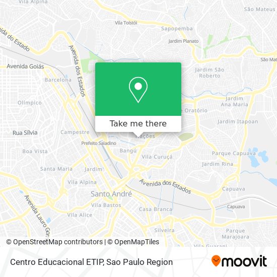 Mapa Centro Educacional ETIP