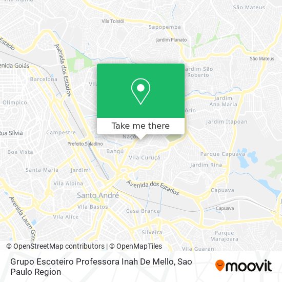 Grupo Escoteiro Professora Inah De Mello map