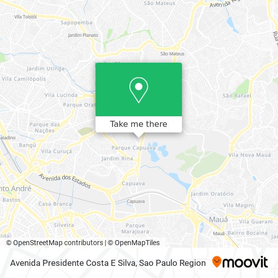 Avenida Presidente Costa E Silva map