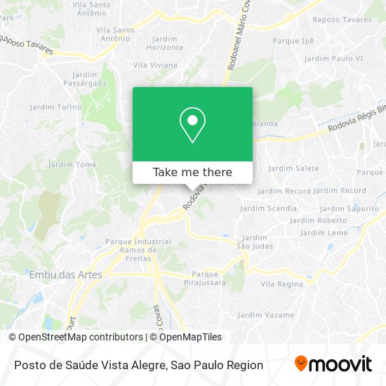 Posto de Saúde Vista Alegre map