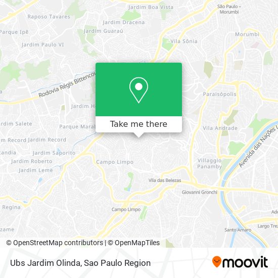 Ubs Jardim Olinda map