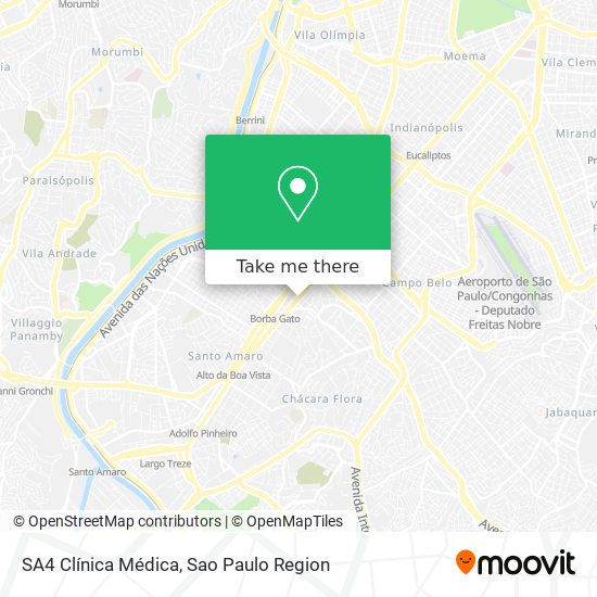 SA4 Clínica Médica map