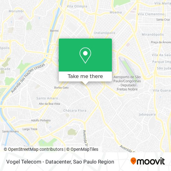 Vogel Telecom - Datacenter map