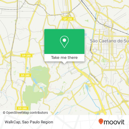 WalkCap map