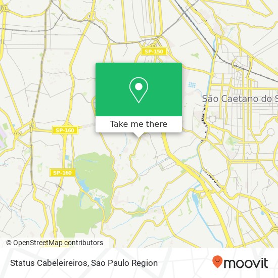 Status Cabeleireiros map