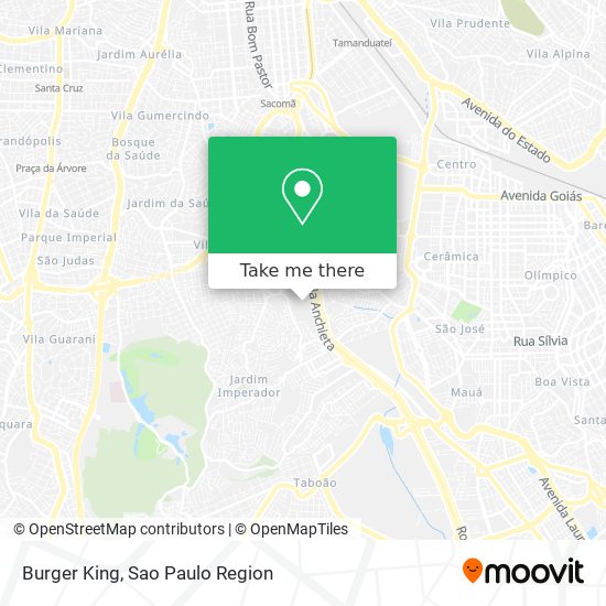 Burger King map