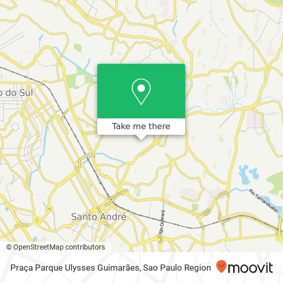 Praça Parque Ulysses Guimarães map