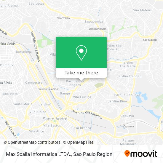 Max Scalla Informática LTDA. map