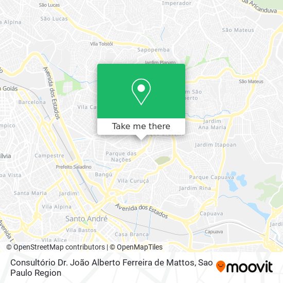 Consultório Dr. João Alberto Ferreira de Mattos map