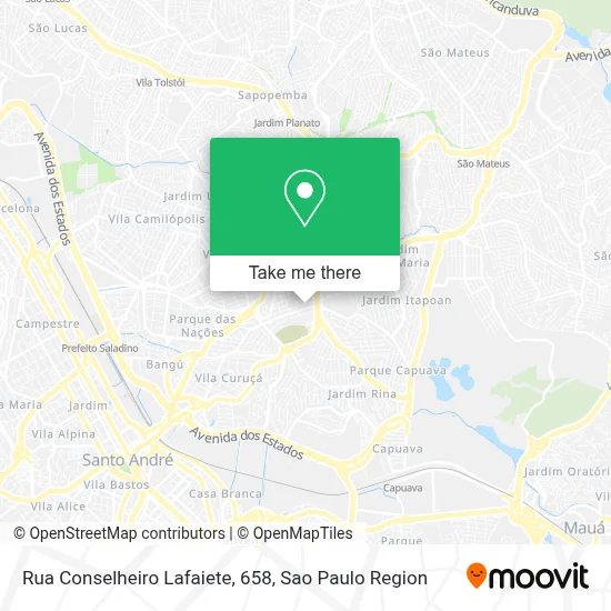 Rua Conselheiro Lafaiete, 658 map