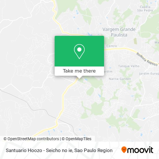 Santuario Hoozo - Seicho no ie map