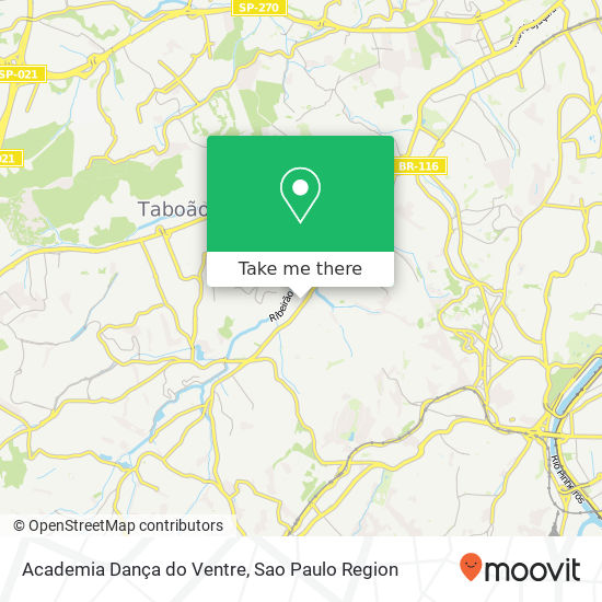 Academia Dança do Ventre map