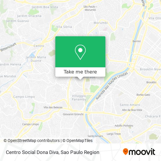 Centro Social Dona Diva map