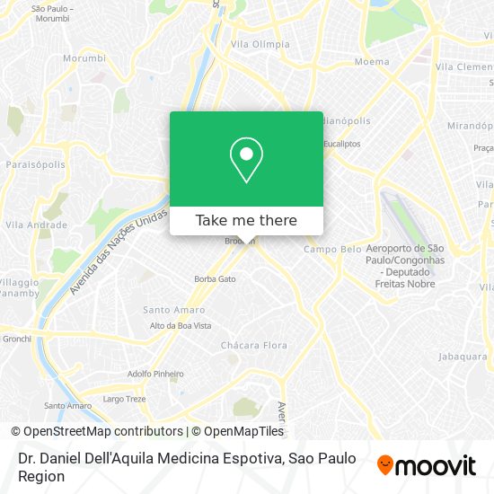 Dr. Daniel Dell'Aquila Medicina Espotiva map