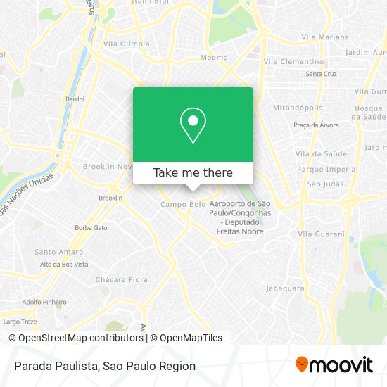 Parada Paulista map