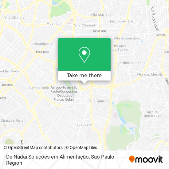 De Nadai Soluções em Alimentação map