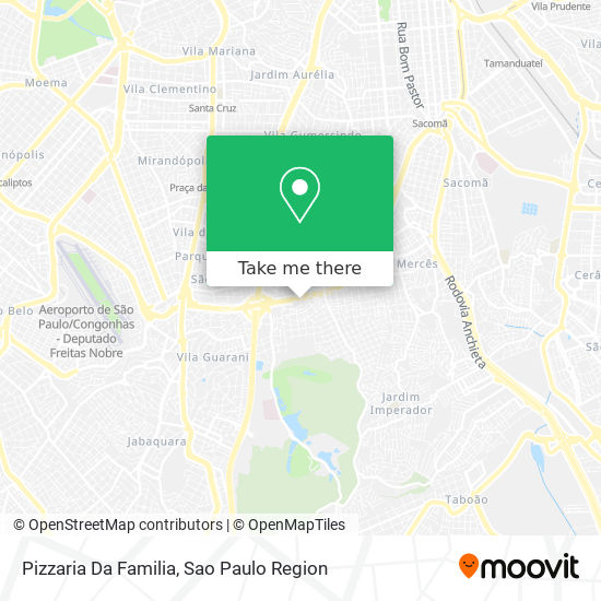 Pizzaria Da Familia map