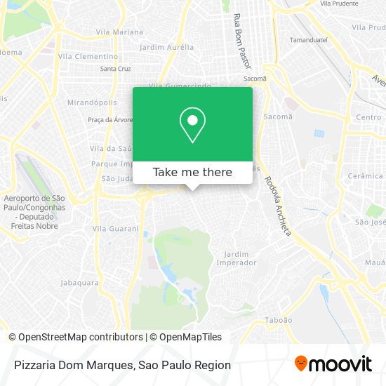 Pizzaria Dom Marques map