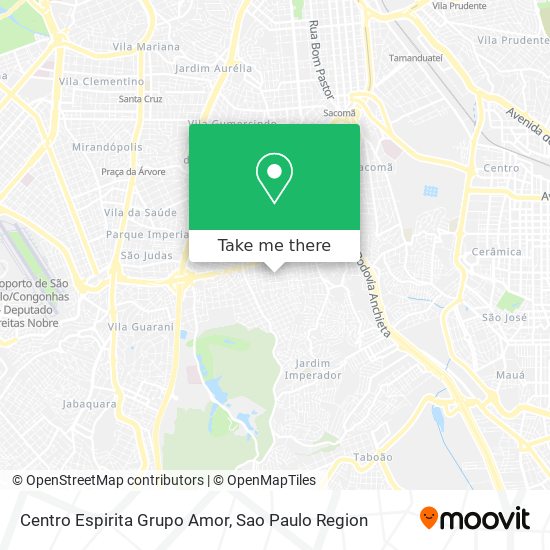 Centro Espirita Grupo Amor map