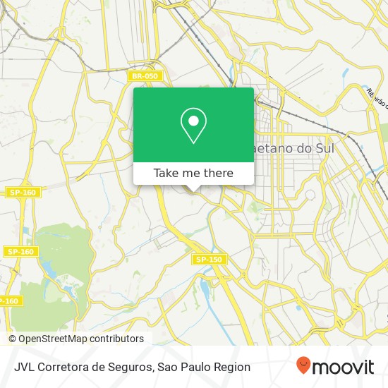 JVL Corretora de Seguros map