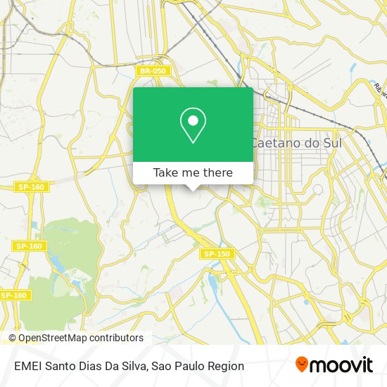 EMEI Santo Dias Da Silva map