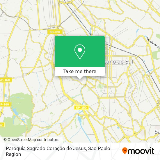 Paróquia Sagrado Coração de Jesus map