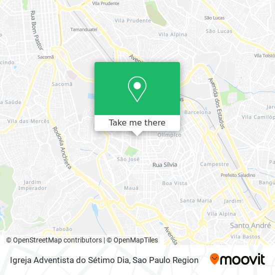 Igreja Adventista do Sétimo Dia map