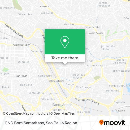 ONG Bom Samaritano map