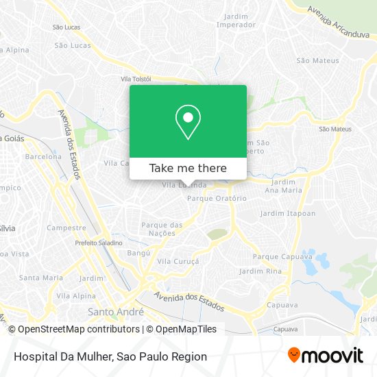 Hospital Da Mulher map