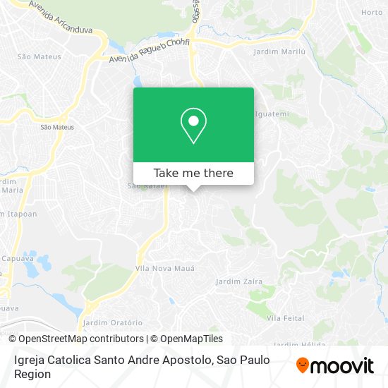 Igreja Catolica Santo Andre Apostolo map