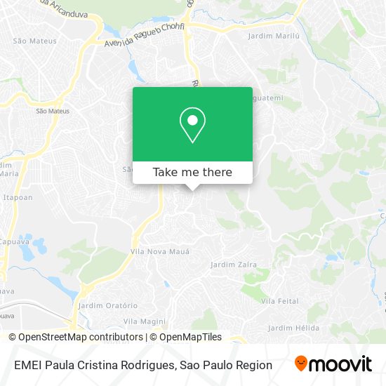 Mapa EMEI Paula Cristina Rodrigues