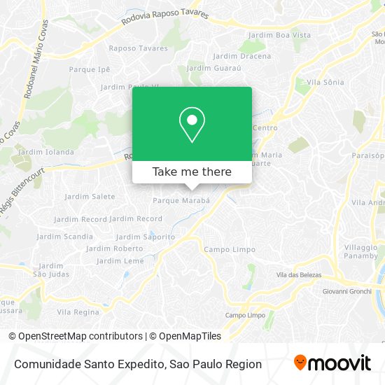 Comunidade Santo Expedito map