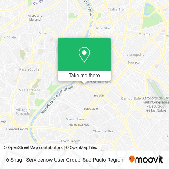 6 Snug - Servicenow User Group map