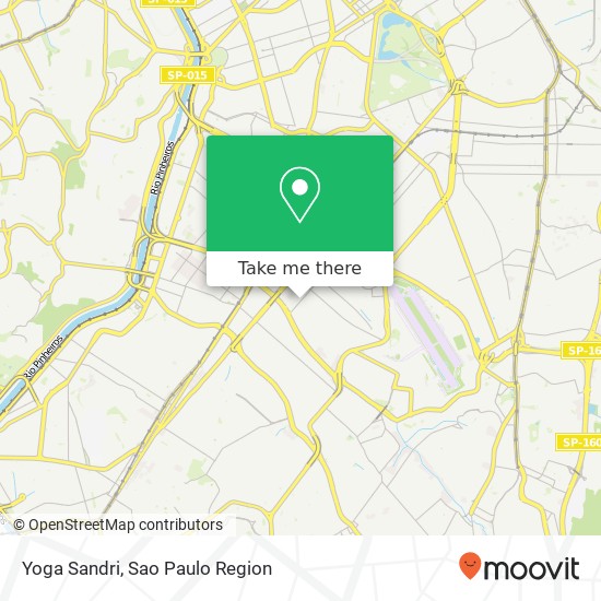 Yoga Sandri map