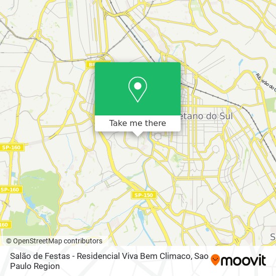 Mapa Salão de Festas - Residencial Viva Bem Climaco