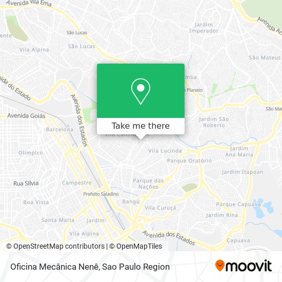 Oficina Mecânica Nenê map