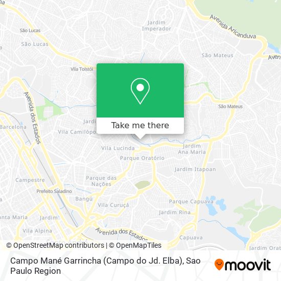 Campo Mané Garrincha (Campo do Jd. Elba) map