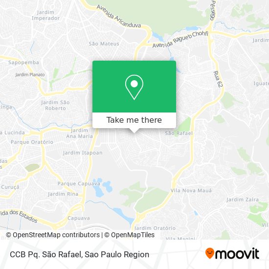 CCB Pq. São Rafael map