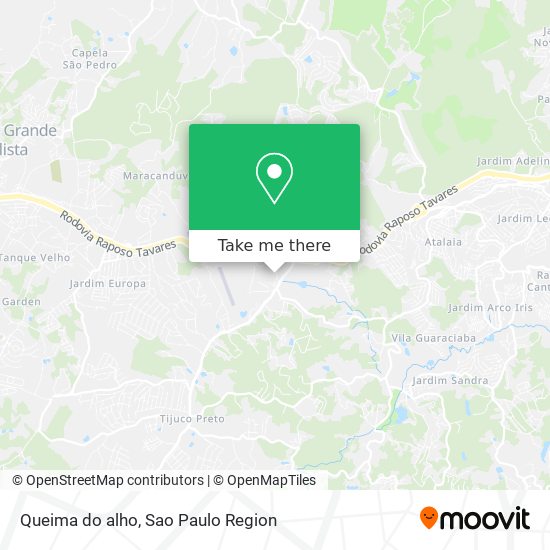 Queima do alho map