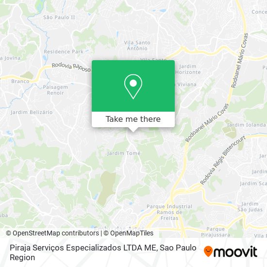 Piraja Serviços Especializados LTDA ME map