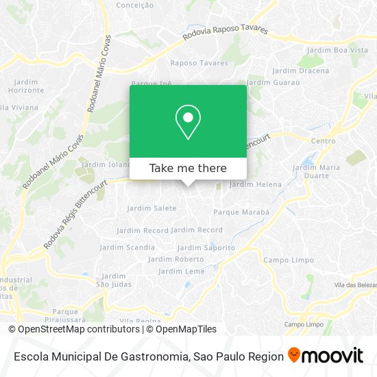 Escola Municipal De Gastronomia map
