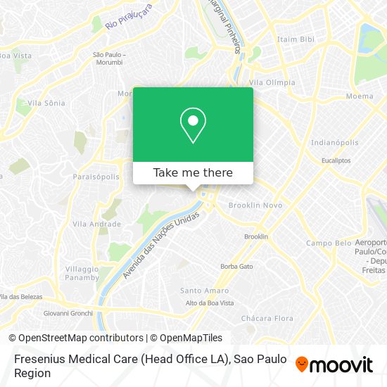 Fresenius Medical Care (Head Office LA) map