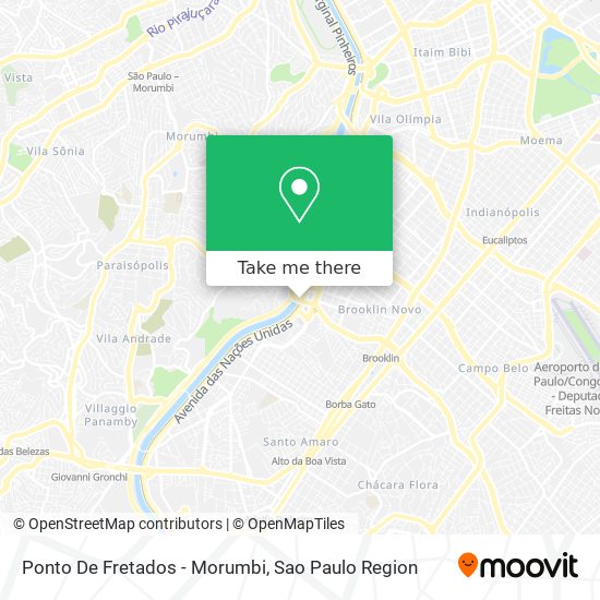 Mapa Ponto De Fretados - Morumbi