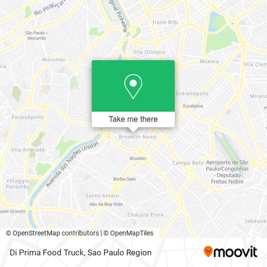 Di Prima Food Truck map