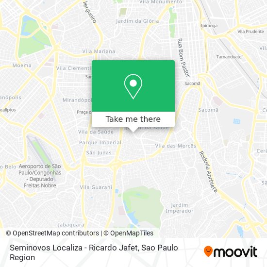 Seminovos Localiza - Ricardo Jafet map