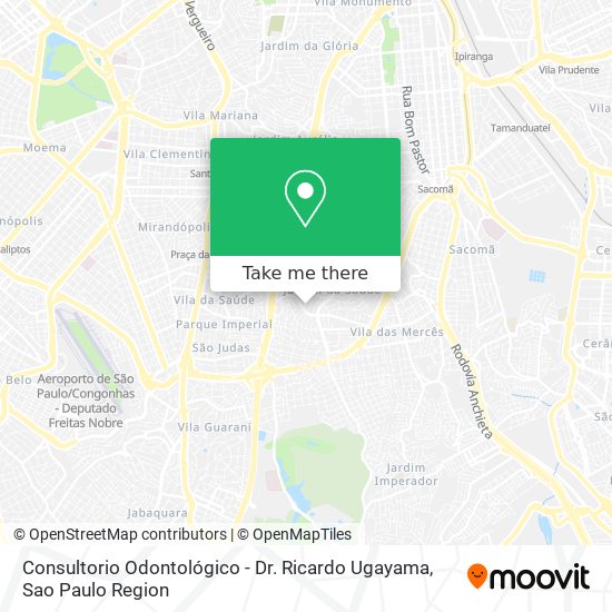 Consultorio Odontológico - Dr. Ricardo Ugayama map