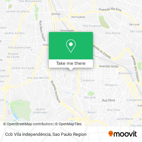 Ccb Vila independência map