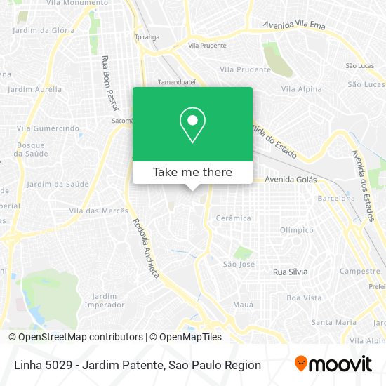 Linha 5029 - Jardim Patente map