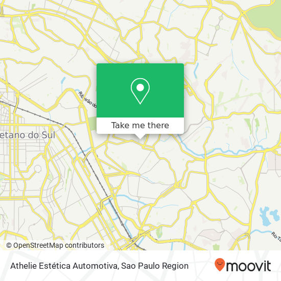 Athelie Estética Automotiva map
